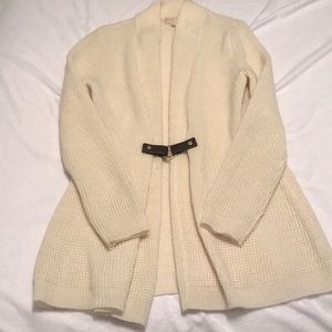 NEVER WORN!! Michael Kors Long Ivory Sweater